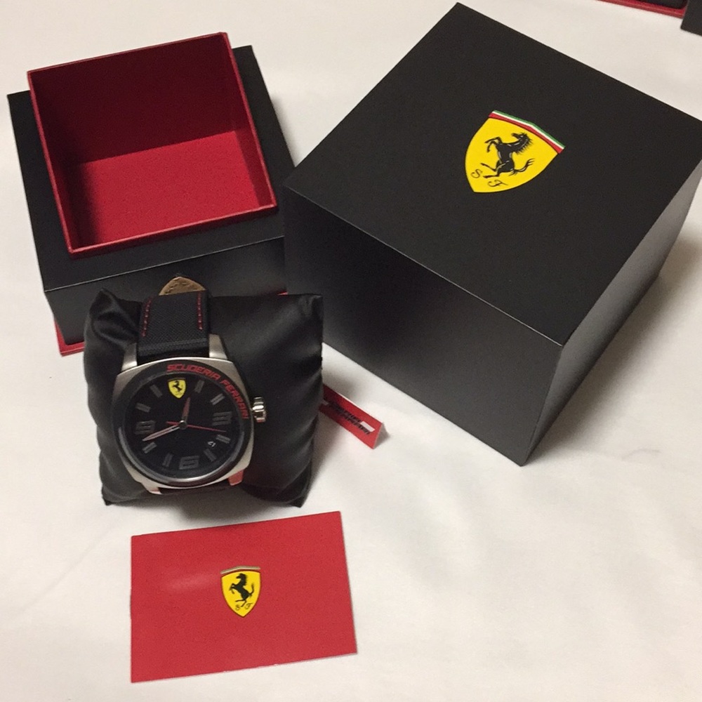 NWT! Ferrari Men’s Watch